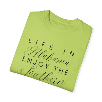 Life in Alabama Women's Comfort Colors T-Shirt - Eddy and Rita