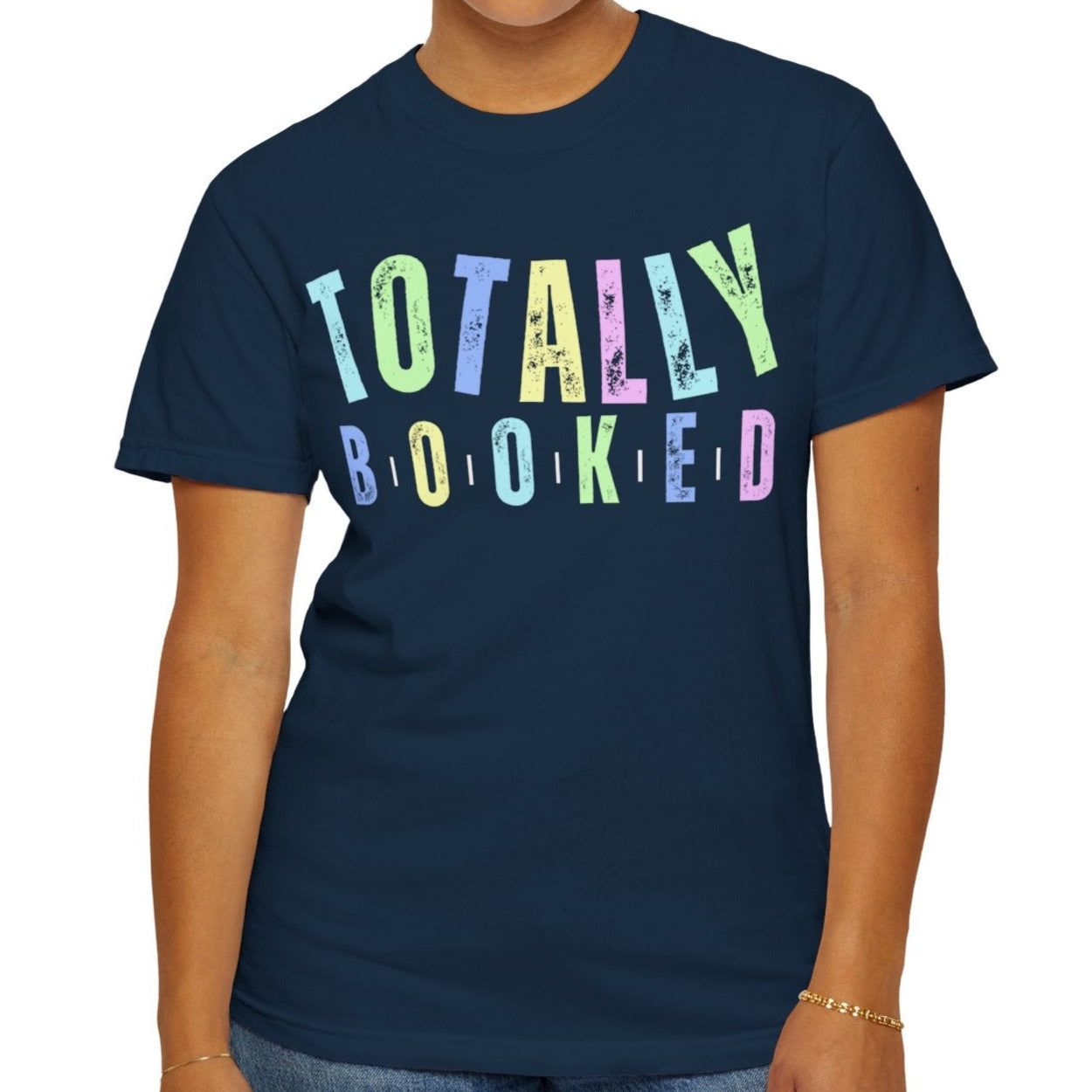 Totally Booked Women's Comfort Colors T-Shirt - Eddy and Rita