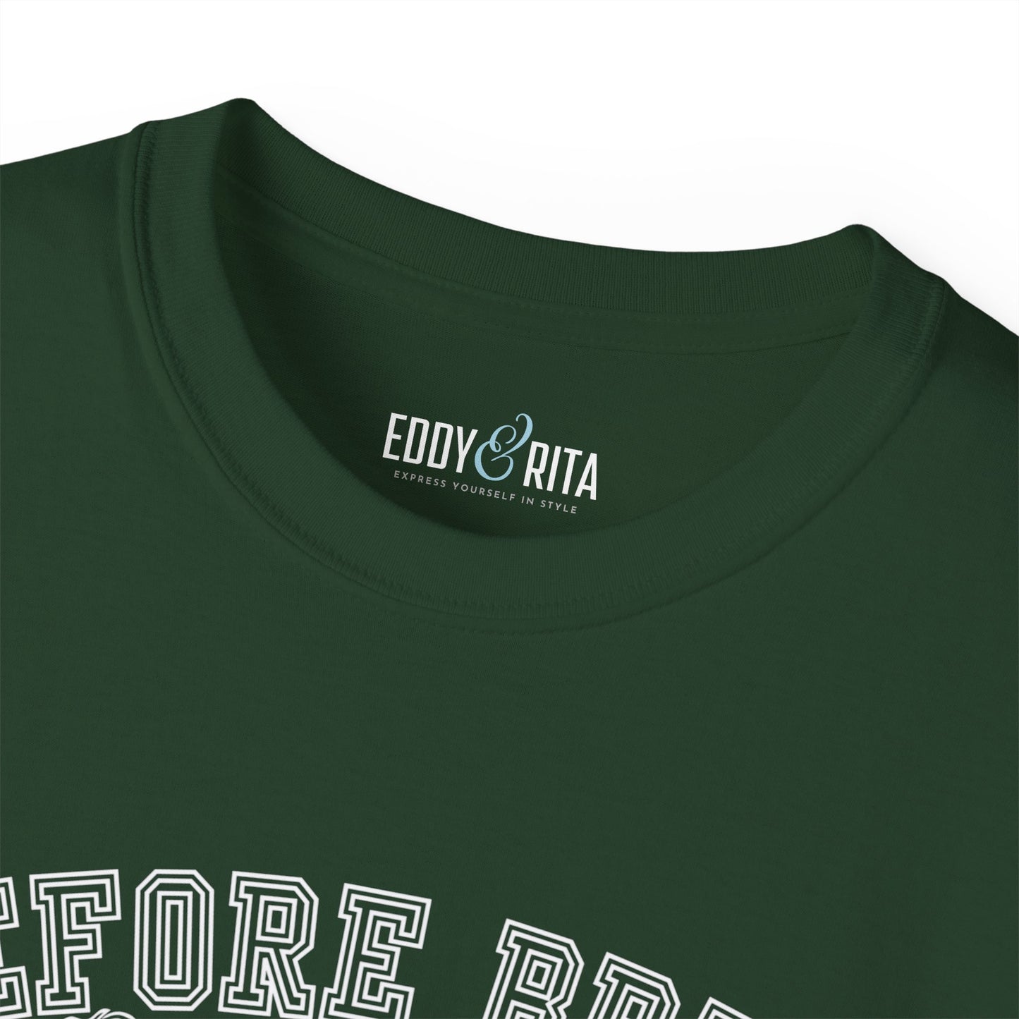 Before Brew Cafe Women's Cotton T-Shirt - No Coffee, No Can Do - Eddy and Rita