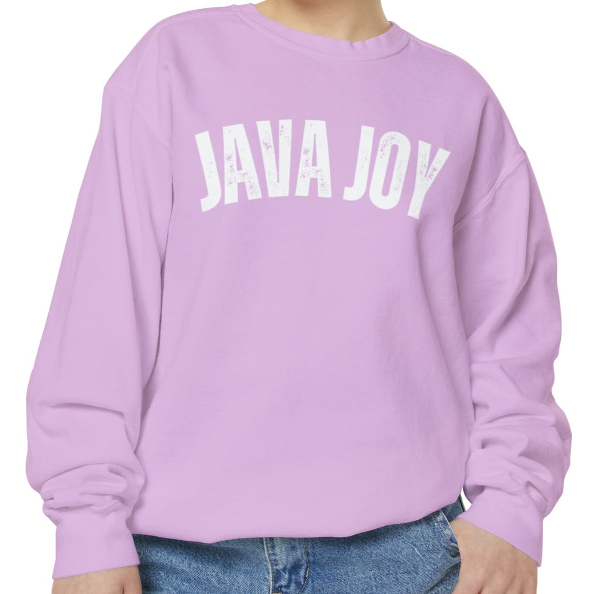 Java Joy Women's Comfort Colors Sweatshirt - Eddy and Rita