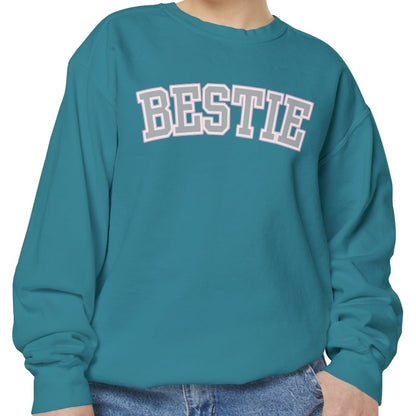 Bestie Bliss Women's Comfort Colors Sweatshirt - Eddy and Rita