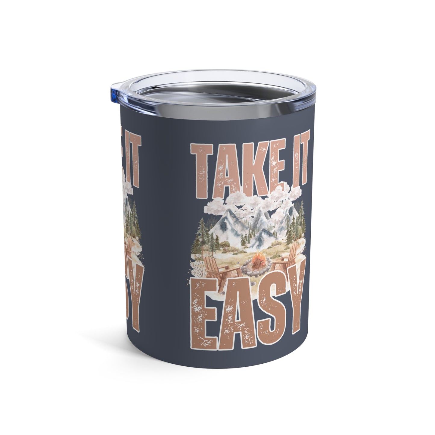 Take It Easy Stainless Steel 10-Ounce Tumbler - Eddy and Rita