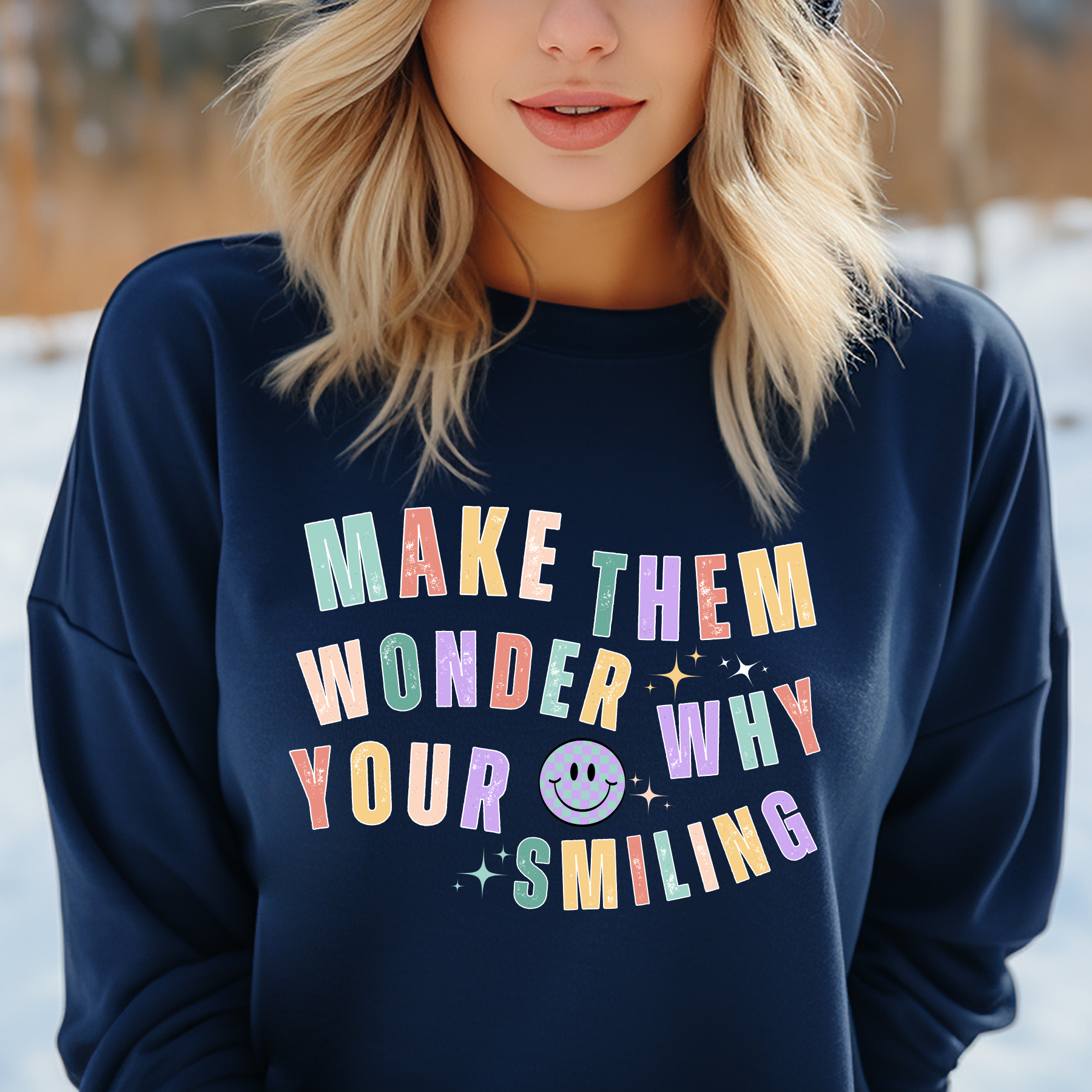 Make Them Wonder: Women's Empowerment Sweatshirt for Intriguing Style - Eddy and Rita