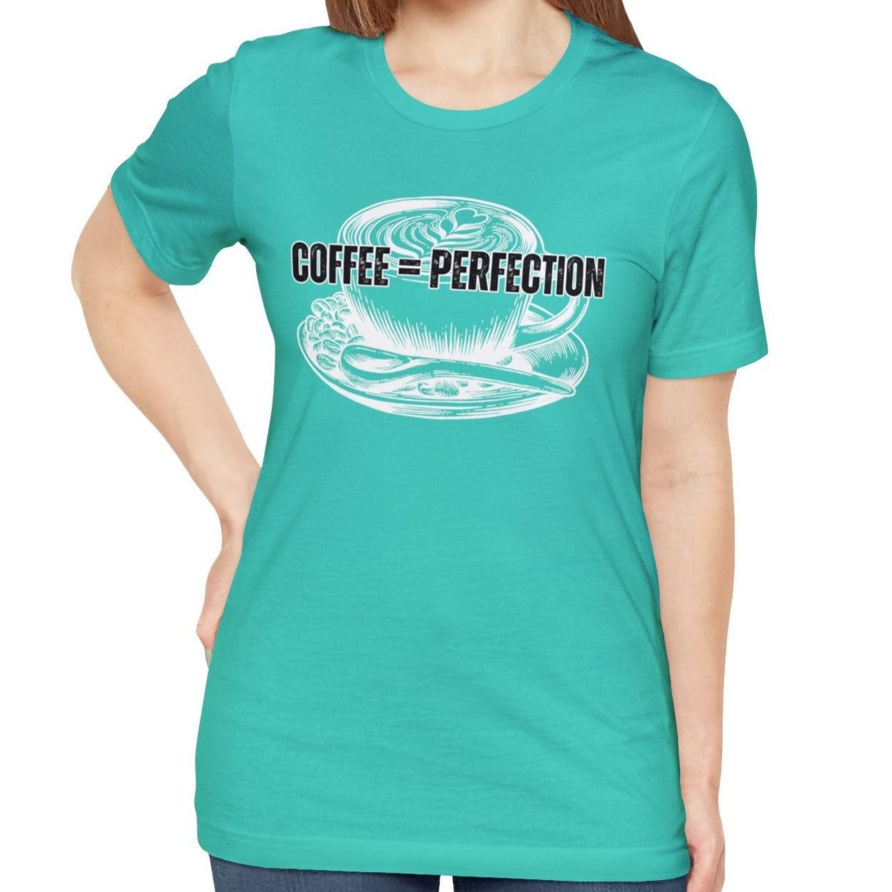 Coffee Perfection Women's Bella Canvas T-Shirt - Eddy and Rita