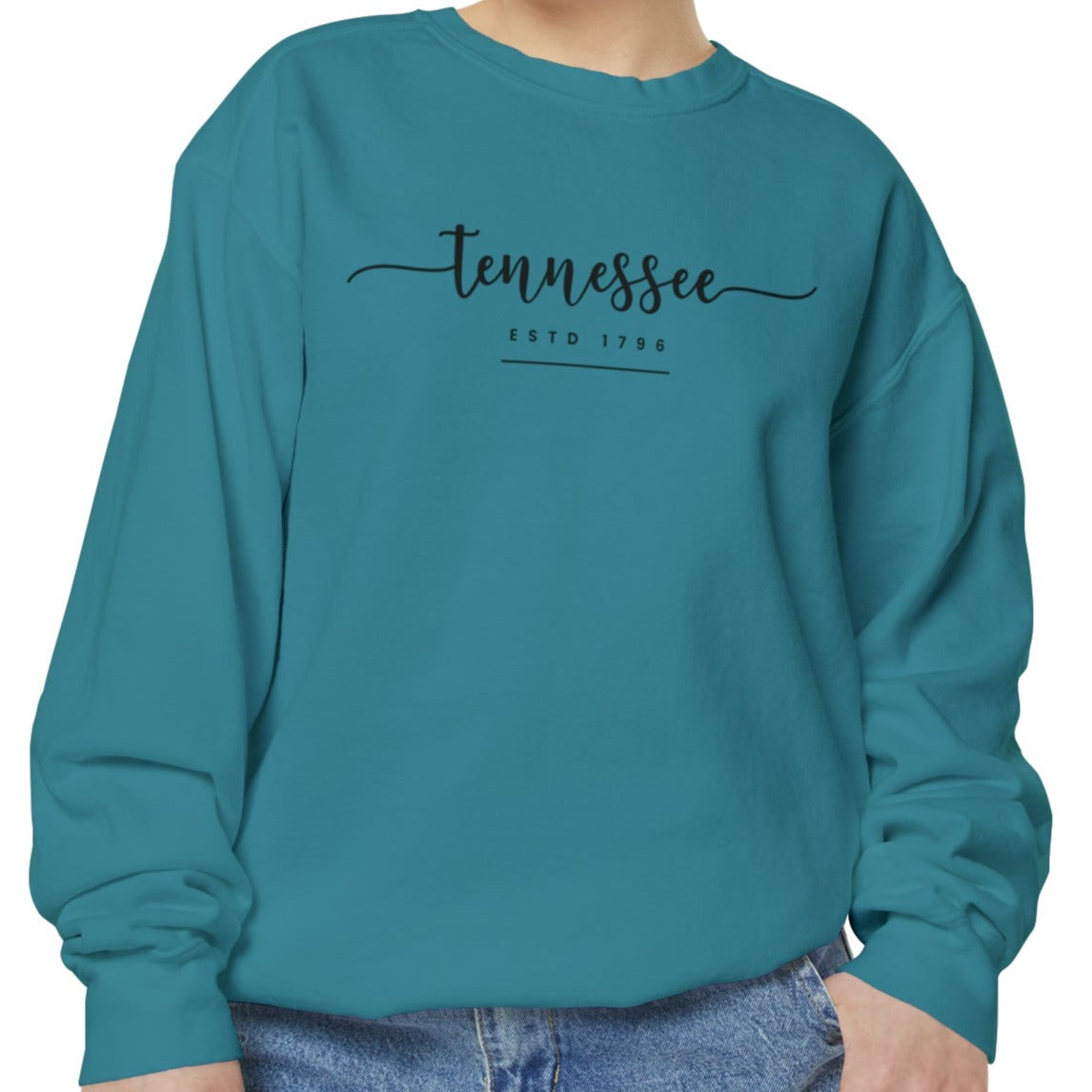 Tennessee Pride Cozy Comfort Colors Women's Sweatshirt - Eddy and Rita