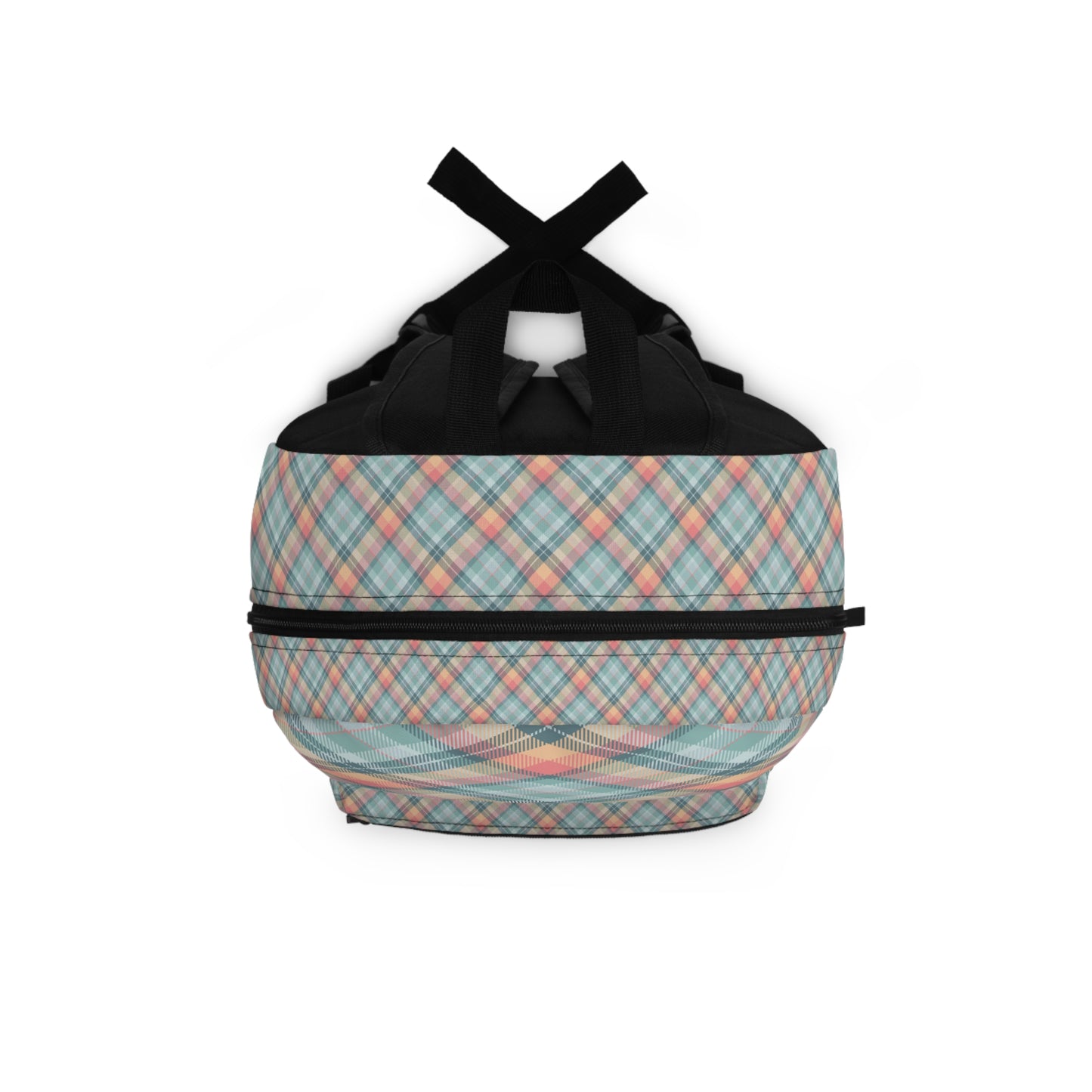 Eddy and Rita Women's Pastel Plaid Backpack - Premium Designer Bag for Stylish Moms, Nurses, and Professionals