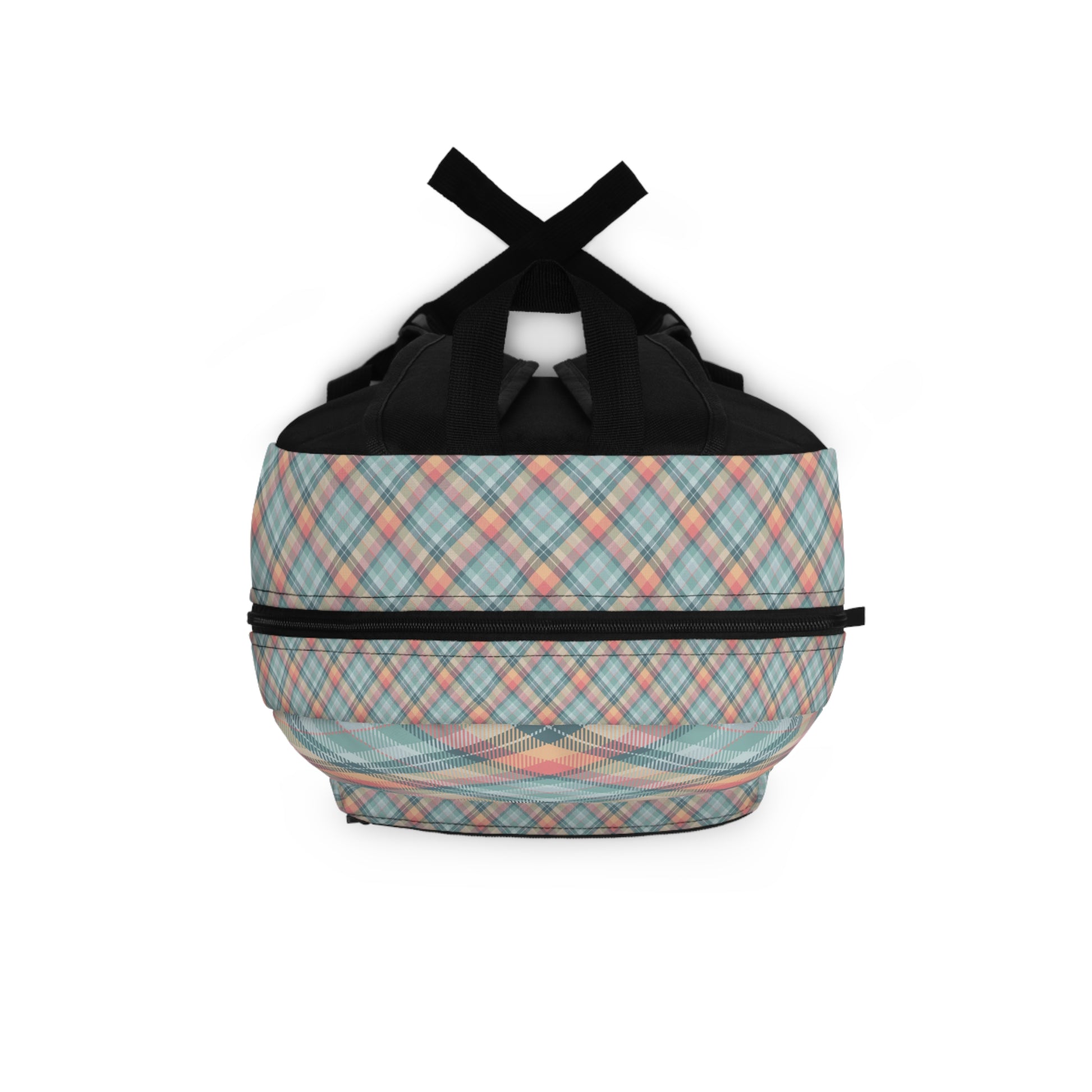 Eddy and Rita Women's Pastel Plaid Backpack - Premium Designer Bag for Stylish Moms, Nurses, and Professionals