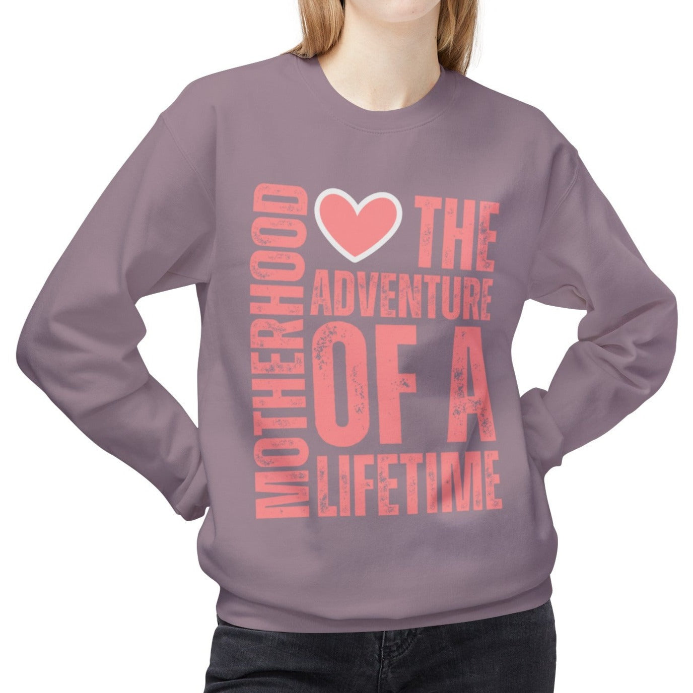 Motherhood Adventure Midweight Fleece Sweatshirt