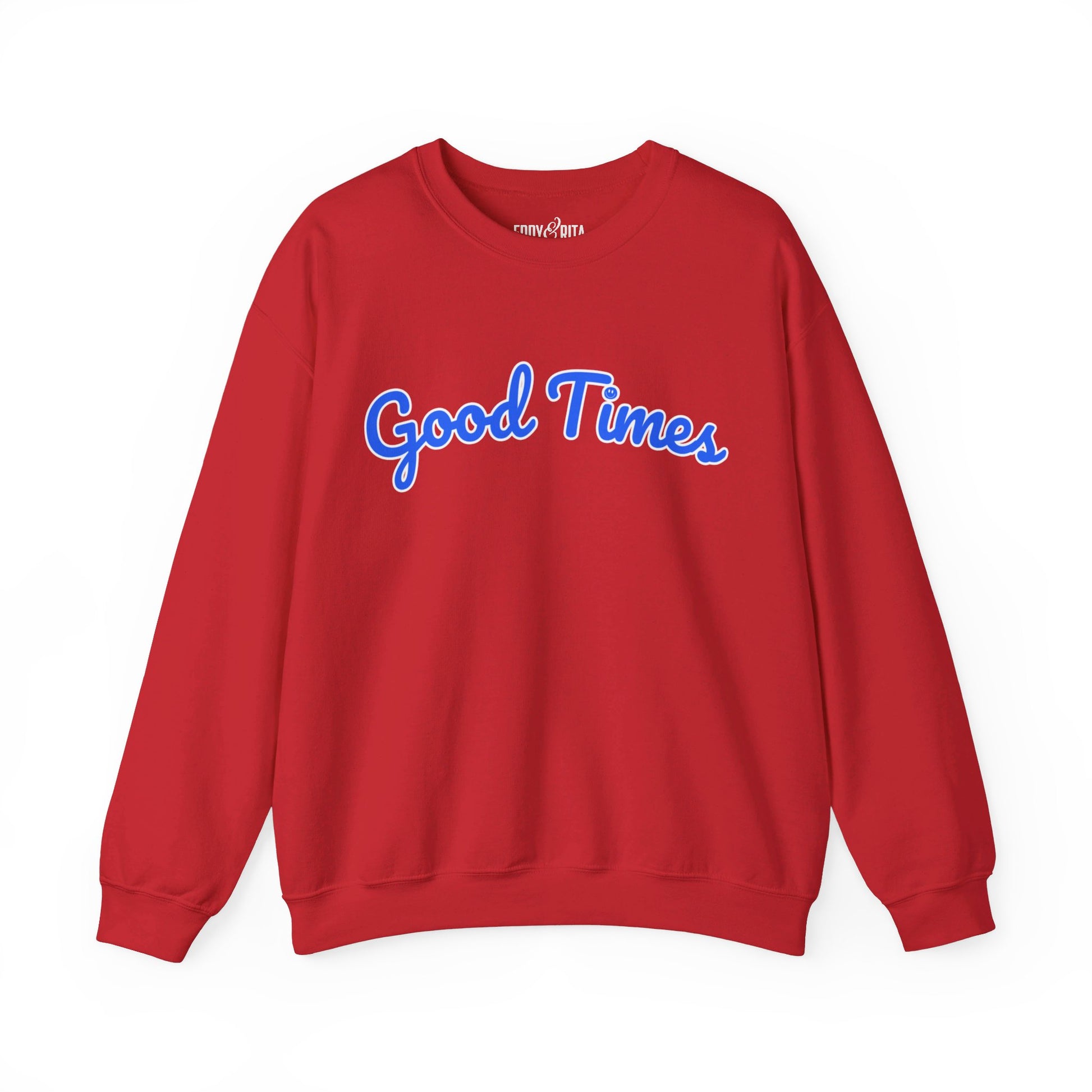 Women's Heavy Blend Sweatshirt – "Good Times" Cozy and Stylish Graphic Sweatshirt