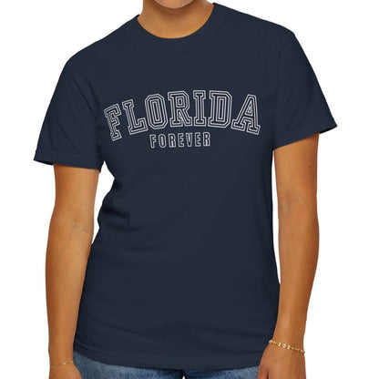 Eddy and Rita Women's Comfort Colors T-Shirt - "Florida Forever" Graphic Tee for Florida Lovers