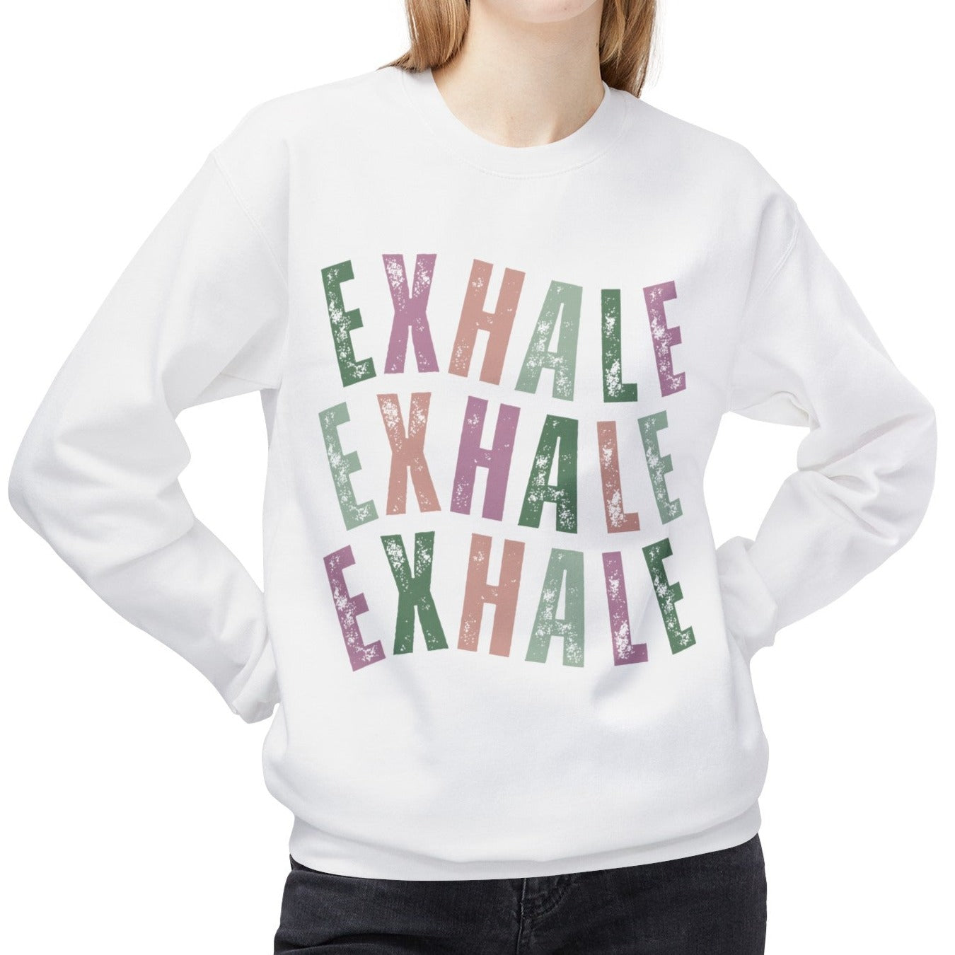 Exhale Comfort Women's Midweight Sweatshirt - Eddy and Rita