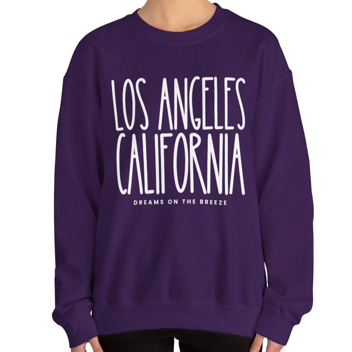 Los Angeles California Vibes: Women's Sweatshirt for West Coast Style - Eddy and Rita