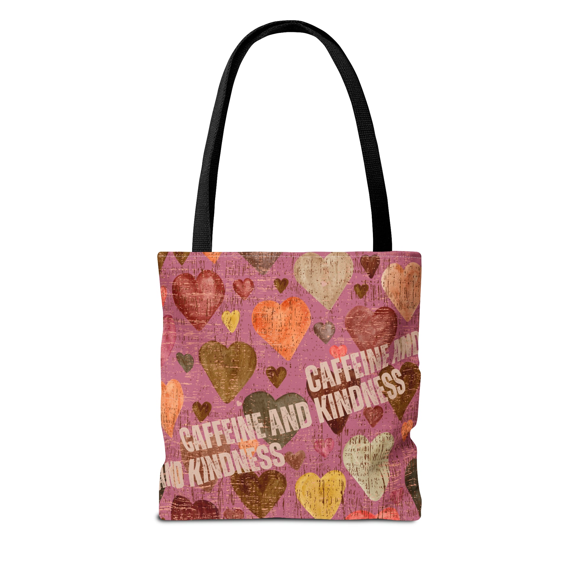 Caffeine and Kindness: Women's Small Tote Bag for Chic Caffeine Lovers - Eddy and Rita