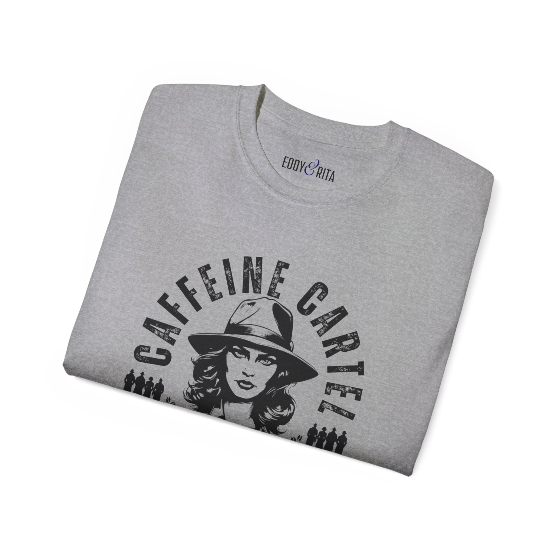 Caffeine Cartel Women's Cotton T-Shirt - Eddy and Rita