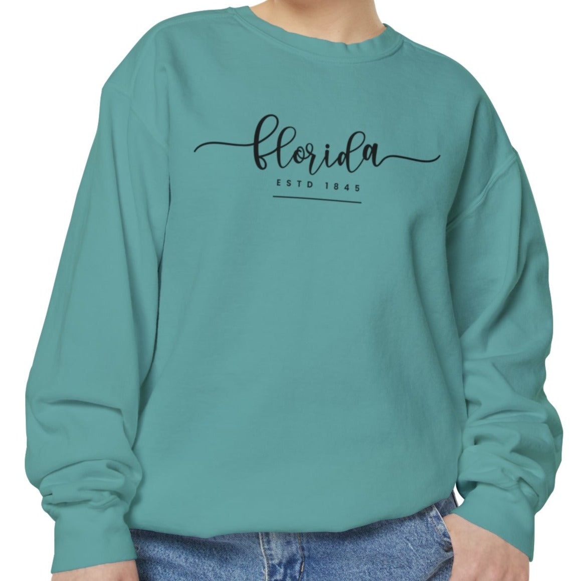 Comfort Colors Women's Sweatshirt - Florida Sunshine Pullover