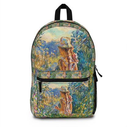 Impressionist Garden Women's Backpack - Eddy and Rita