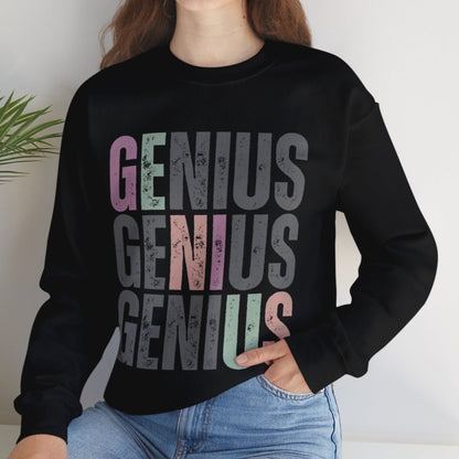 Trendy Genius Women's Sweatshirt - Eddy and Rita