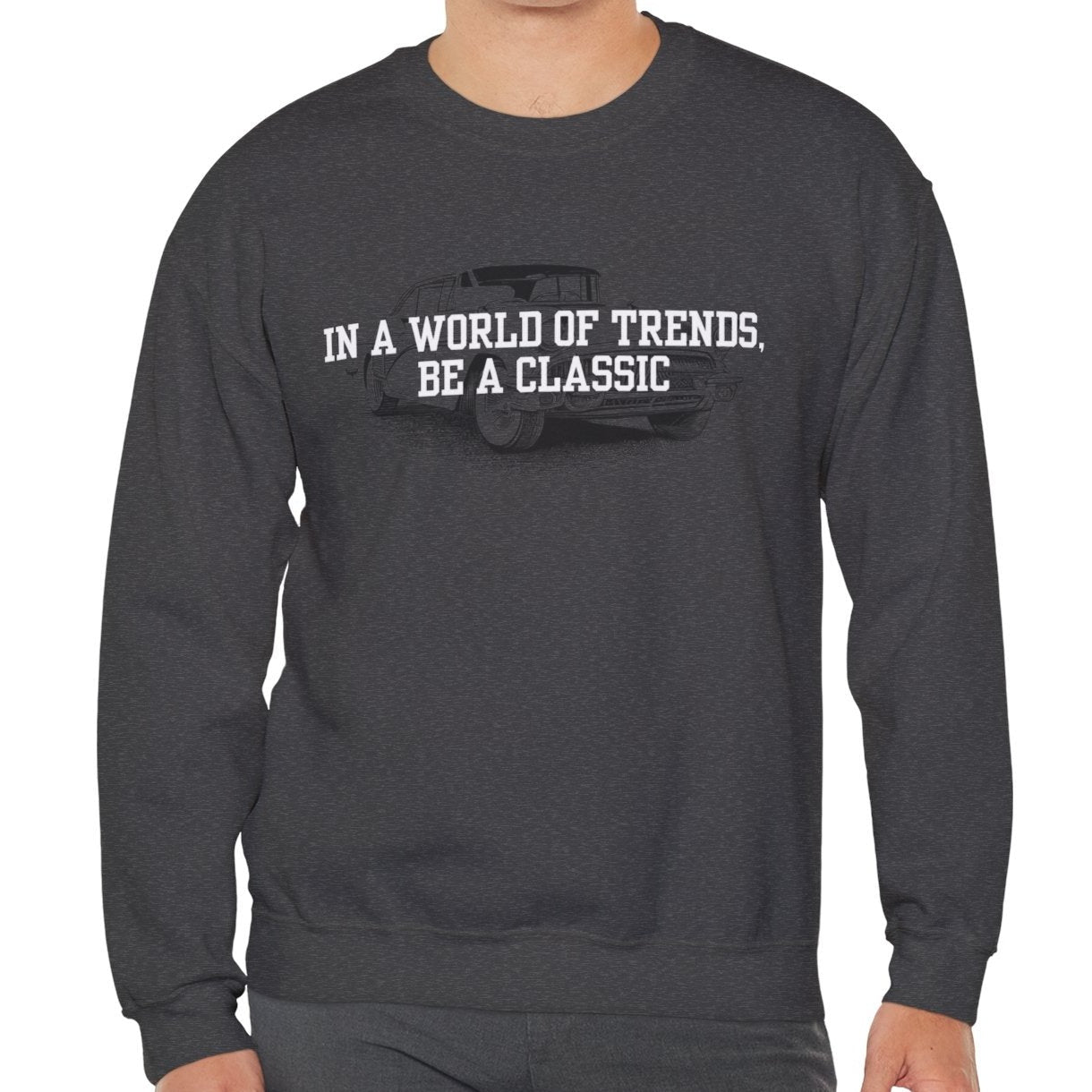 In a World of Trends, Be a Classic Men's Sweatshirt: Timeless Style - Eddy and Rita