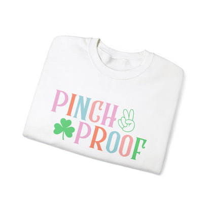 Pinch Proof Unisex Crewneck Sweatshirt - Perfect for St. Patrick's Day Celebrations