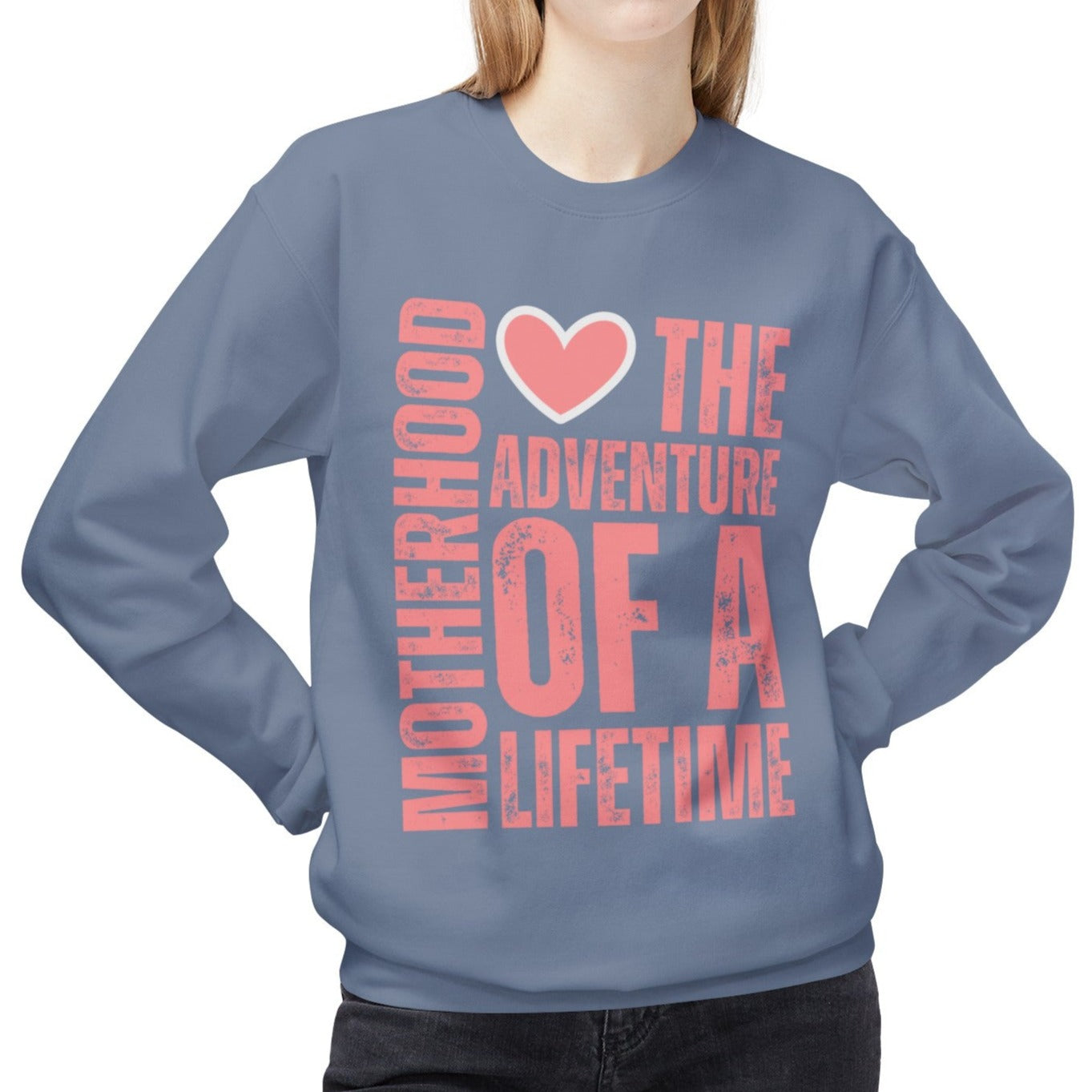 Motherhood Adventure Midweight Fleece Sweatshirt