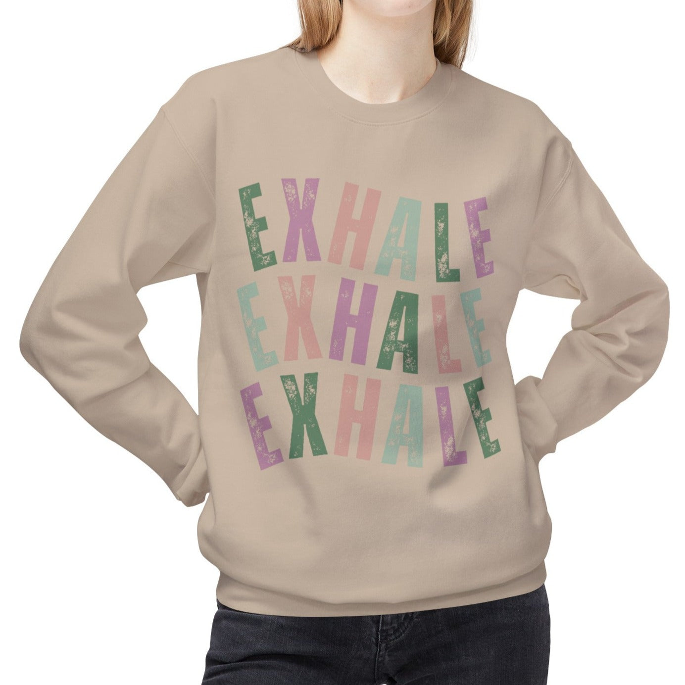 Exhale Comfort Women's Midweight Sweatshirt - Eddy and Rita