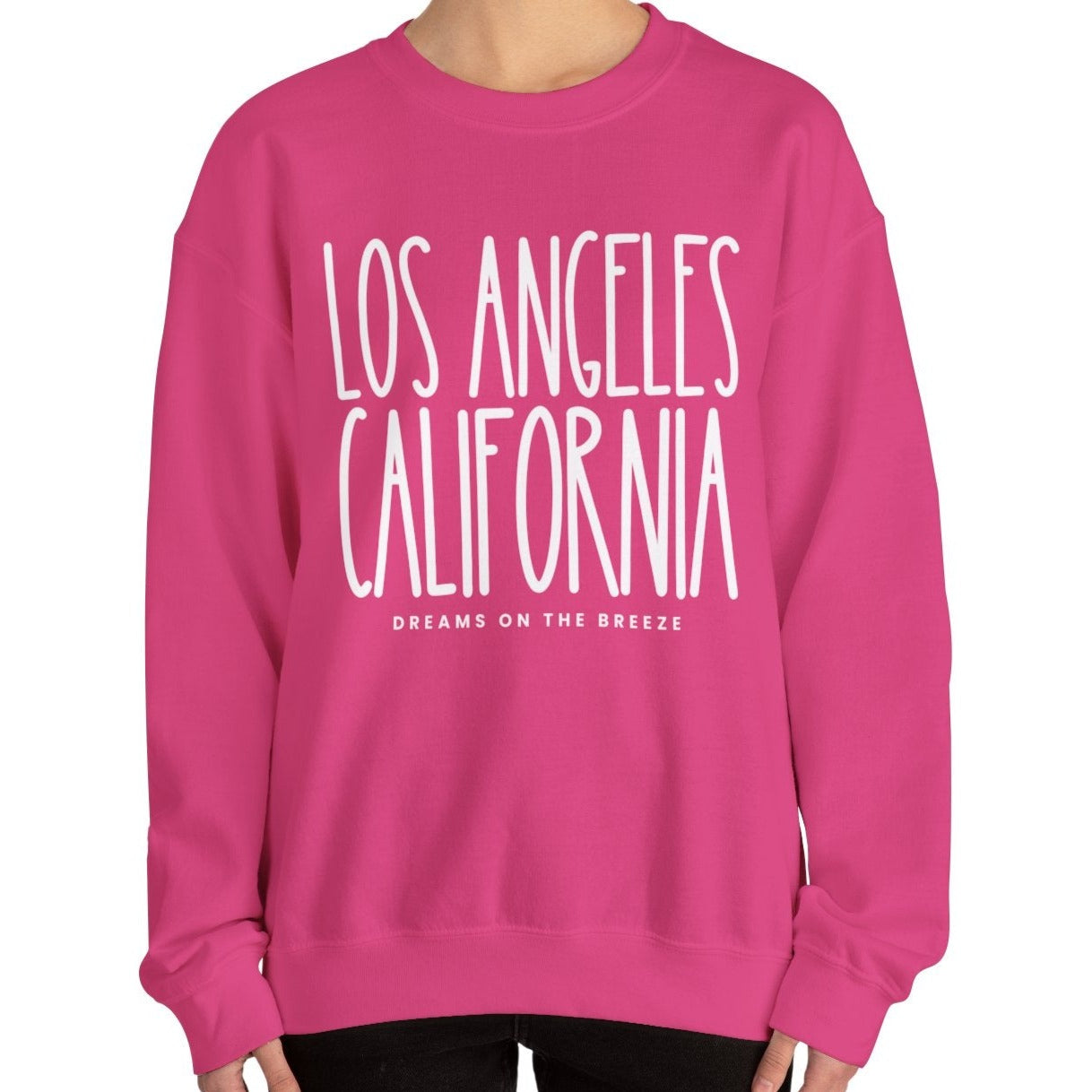 Los Angeles California Vibes: Women's Sweatshirt for West Coast Style - Eddy and Rita