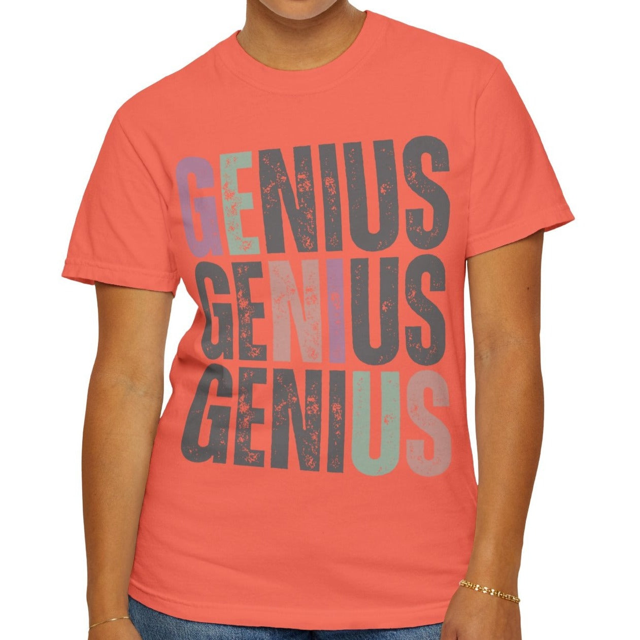 Genius Comfort Women's Comfort Colors T-Shirt - Eddy and Rita