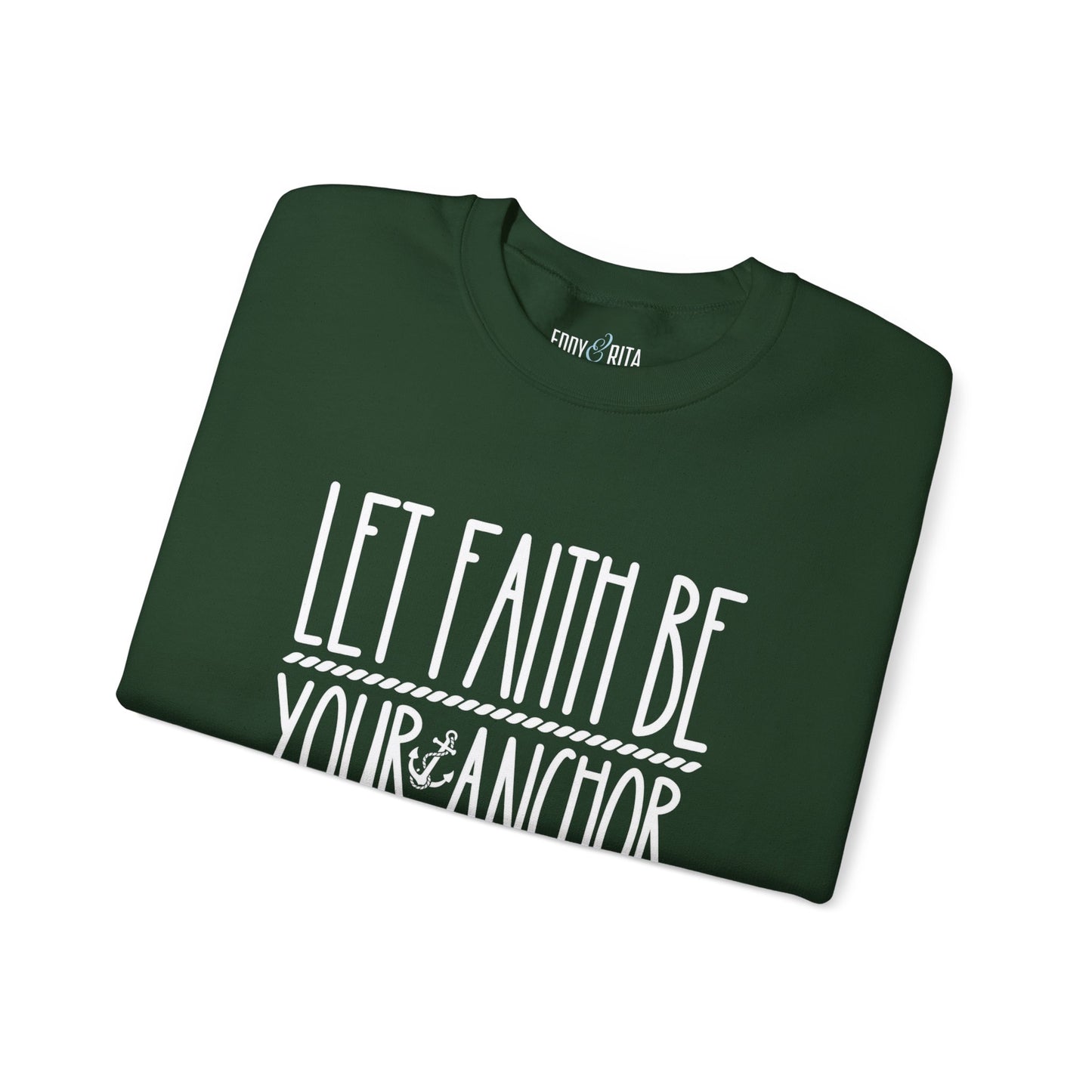 Let Faith Be: Women's Empowerment Sweatshirt for Inspirational Style - Eddy and Rita