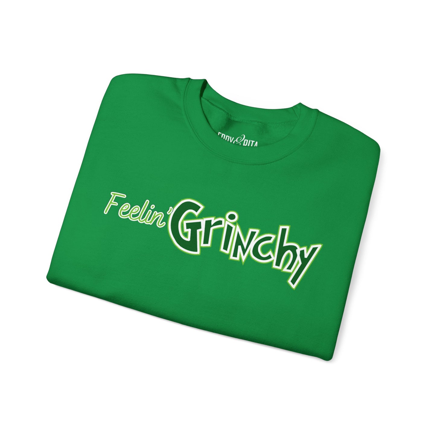 Women's 'Feelin' Grinchy' Comfort Fleece Sweatshirt