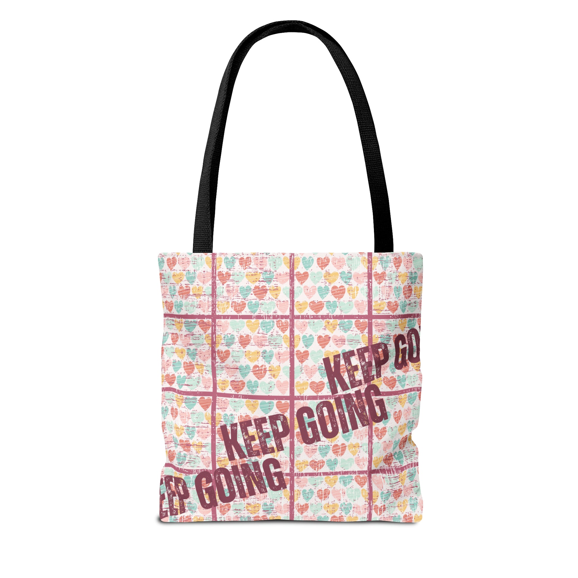 Keep Going: Women's Motivational Small Tote Bag for Everyday Inspiration - Eddy and Rita