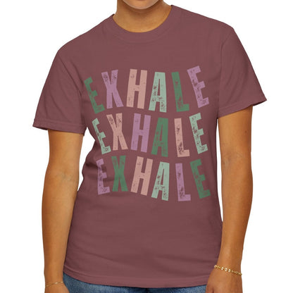 Exhale Bliss Women's Comfort Colors Tee - Eddy and Rita