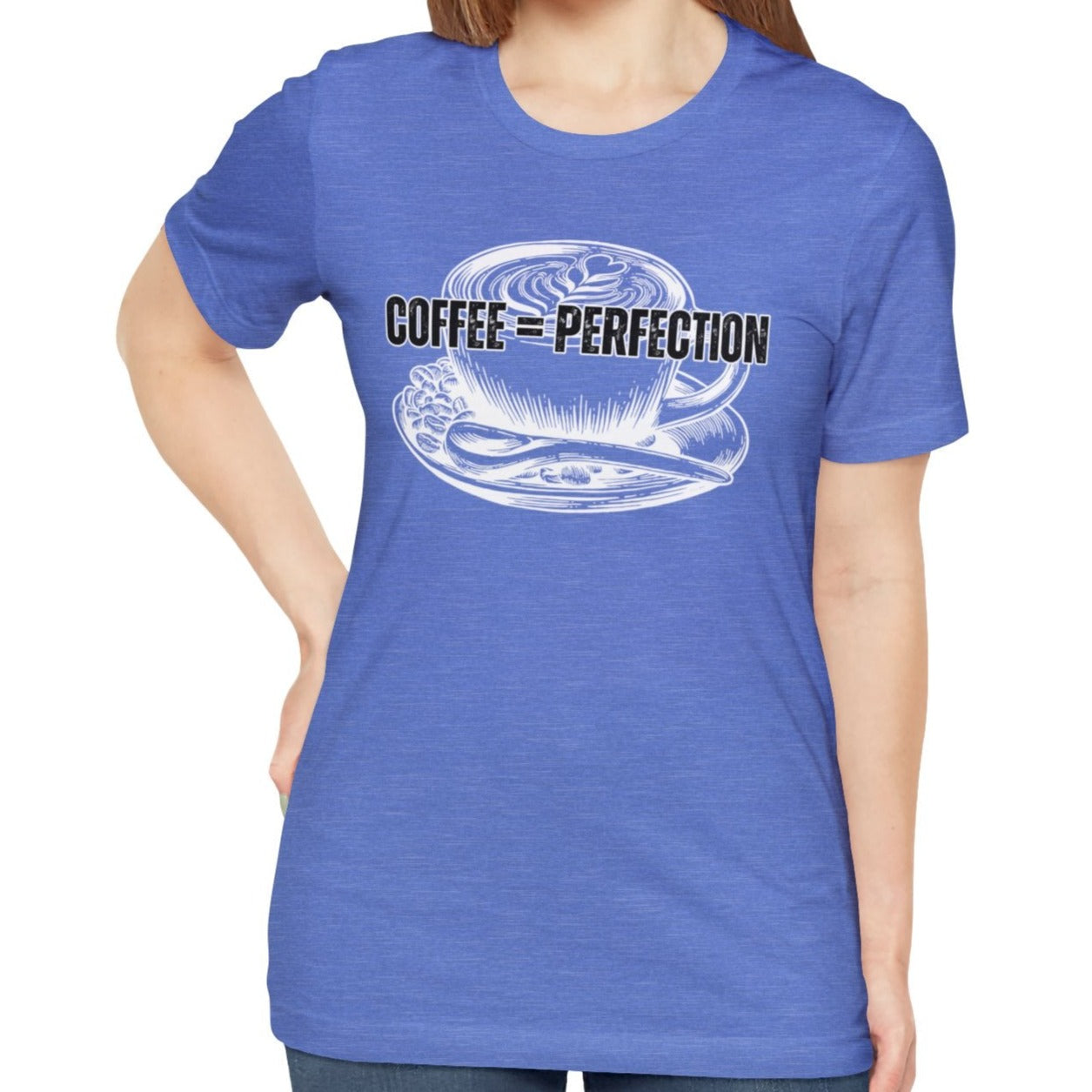 Coffee Perfection Women's Bella Canvas T-Shirt - Eddy and Rita