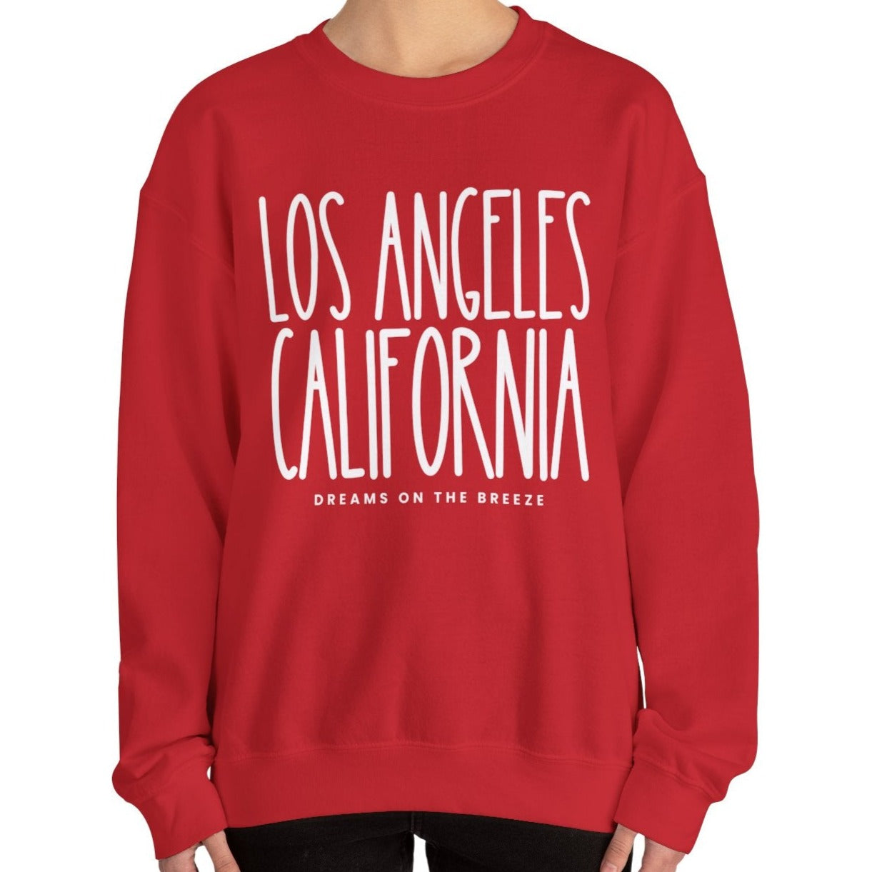 Los Angeles California Vibes: Women's Sweatshirt for West Coast Style - Eddy and Rita