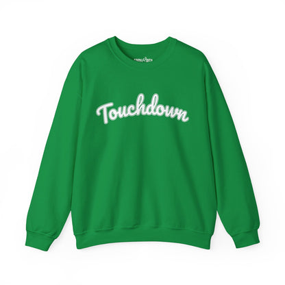 Women's Heavy Blend Sweatshirt – "Touchdown" Sports-Inspired Graphic Sweatshirt