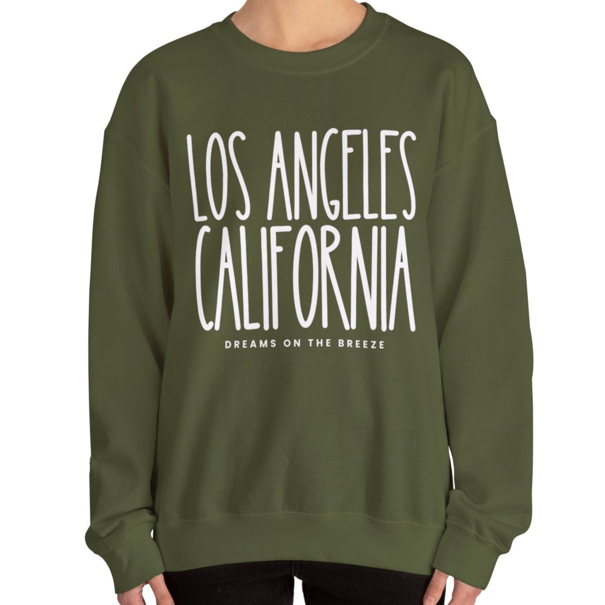 Los Angeles California Vibes: Women's Sweatshirt for West Coast Style - Eddy and Rita