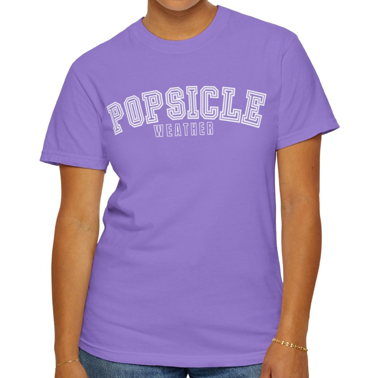 Popsicle Weather Women's Comfort Colors T-Shirt - Eddy and Rita