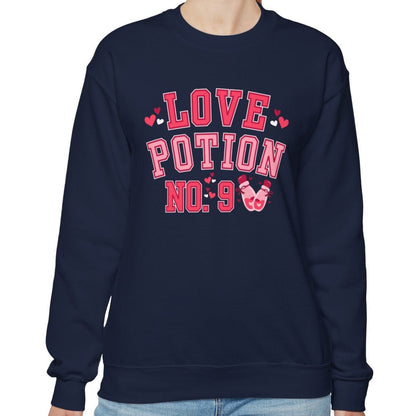 Love Potion No. 9 Chic Women's Sweatshirt - Cozy Comfort with a Touch of Magic - Eddy and Rita