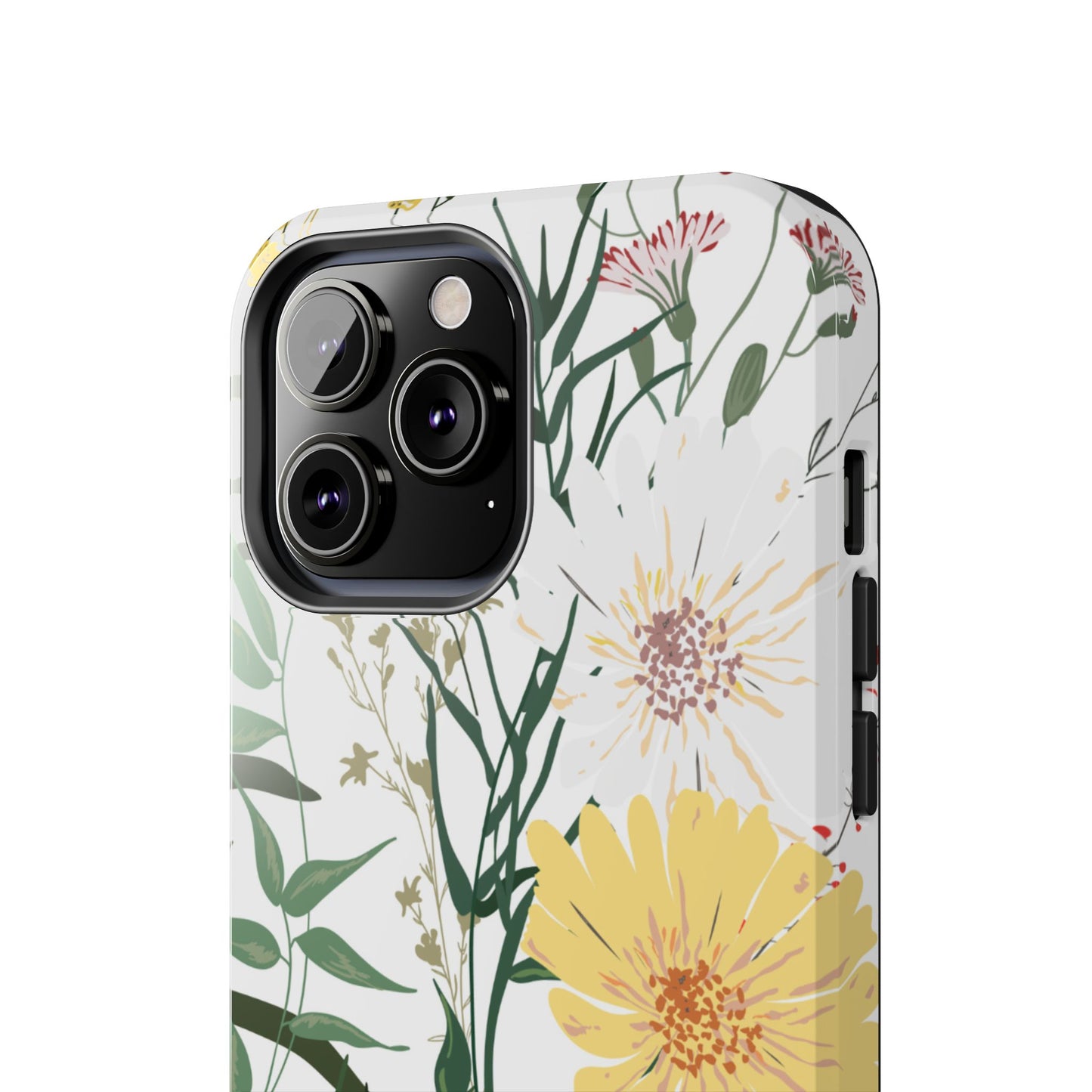 Tough Phone Case for iPhone – Botanical Flowers Design | Stylish and Durable Stocking Stuffer Gift