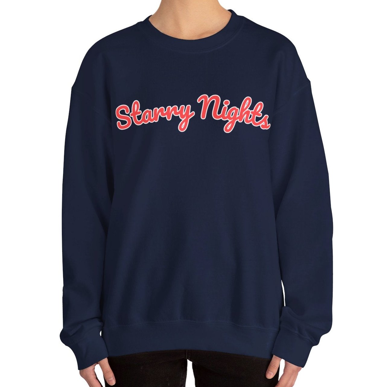 Women's Heavy Blend Sweatshirt – "Starry Nights" Cozy and Stylish Graphic Sweatshirt