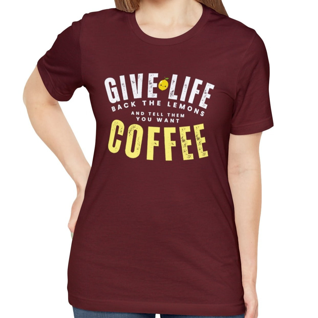 Give Life Back the Lemons Women's Bella Canvas T-Shirt - Eddy and RitaVVVVV