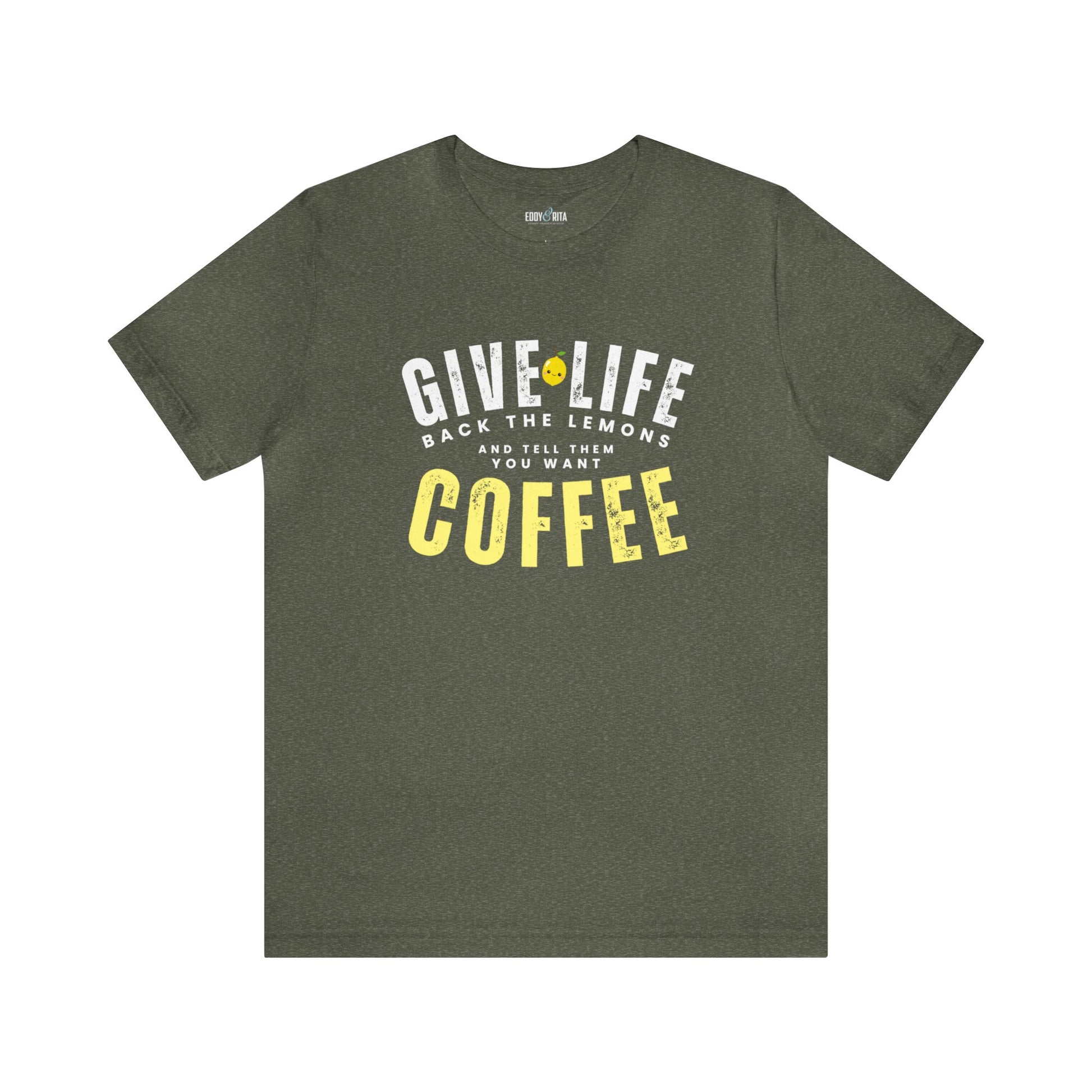 Give Life Back the Lemons Women's Bella Canvas T-Shirt - Eddy and Rita