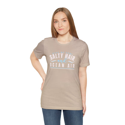 Salty Hair and Ocean Air Women's Bella Canvas T-Shirt