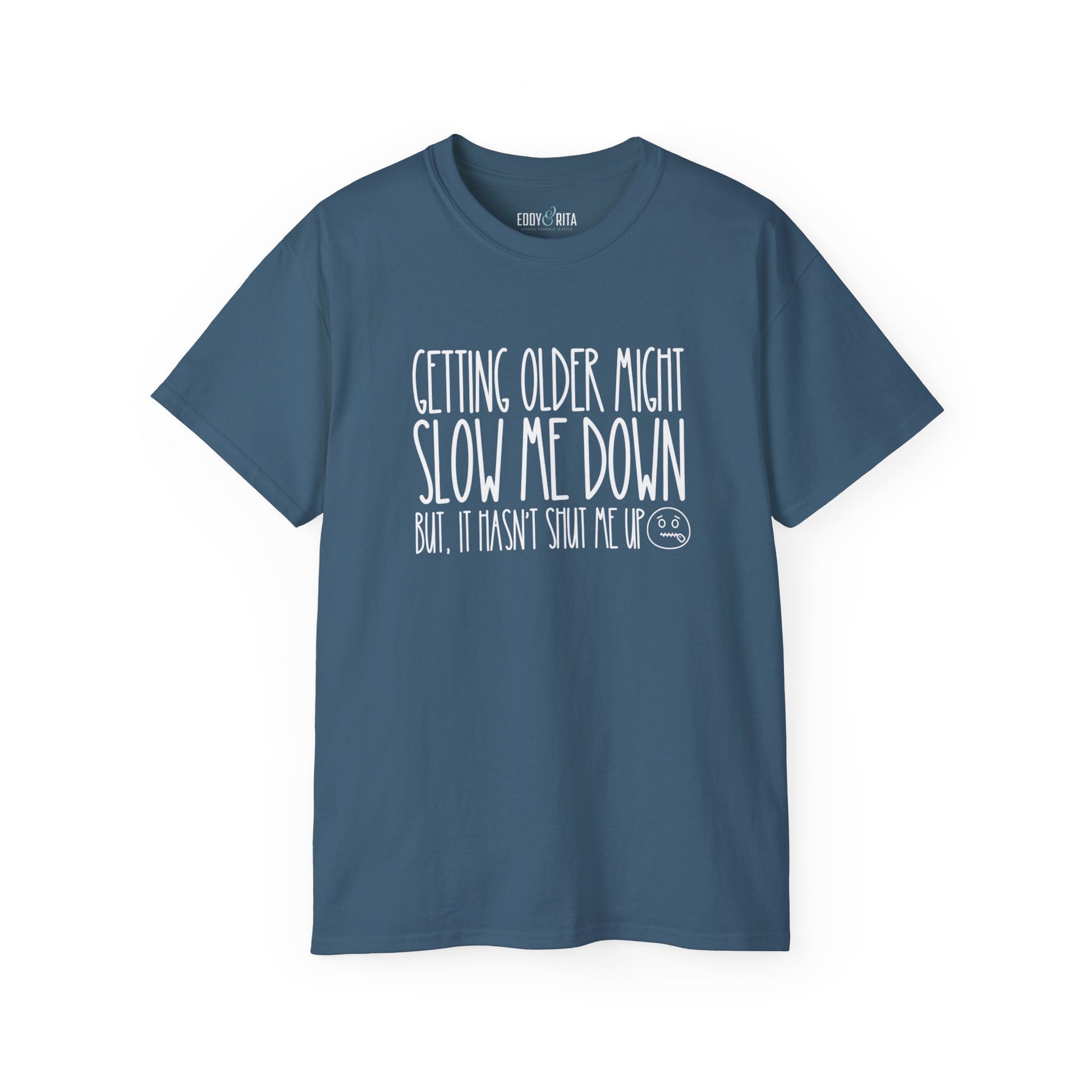 Getting Older, Not Quieter - Ultra Cotton Tee for Women - Eddy and Rita