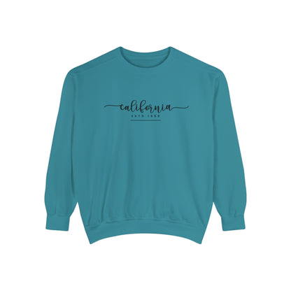 California Dreaming - Women's Comfort Colors Sweatshirt - West Coast Vibes- Eddy and Rita