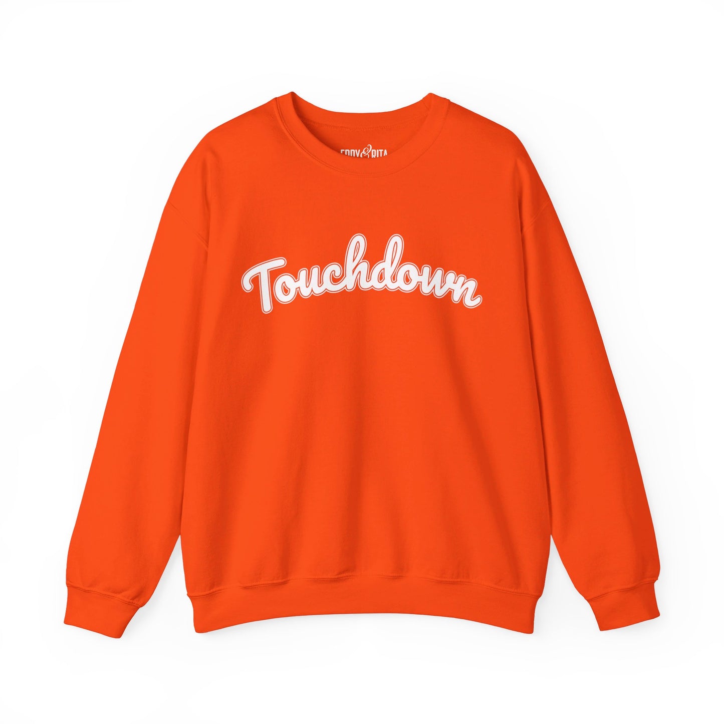 Women's Heavy Blend Sweatshirt – "Touchdown" Sports-Inspired Graphic Sweatshirt