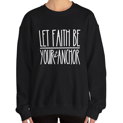 Let Faith Be: Women's Empowerment Sweatshirt for Inspirational Style - Eddy and Rita