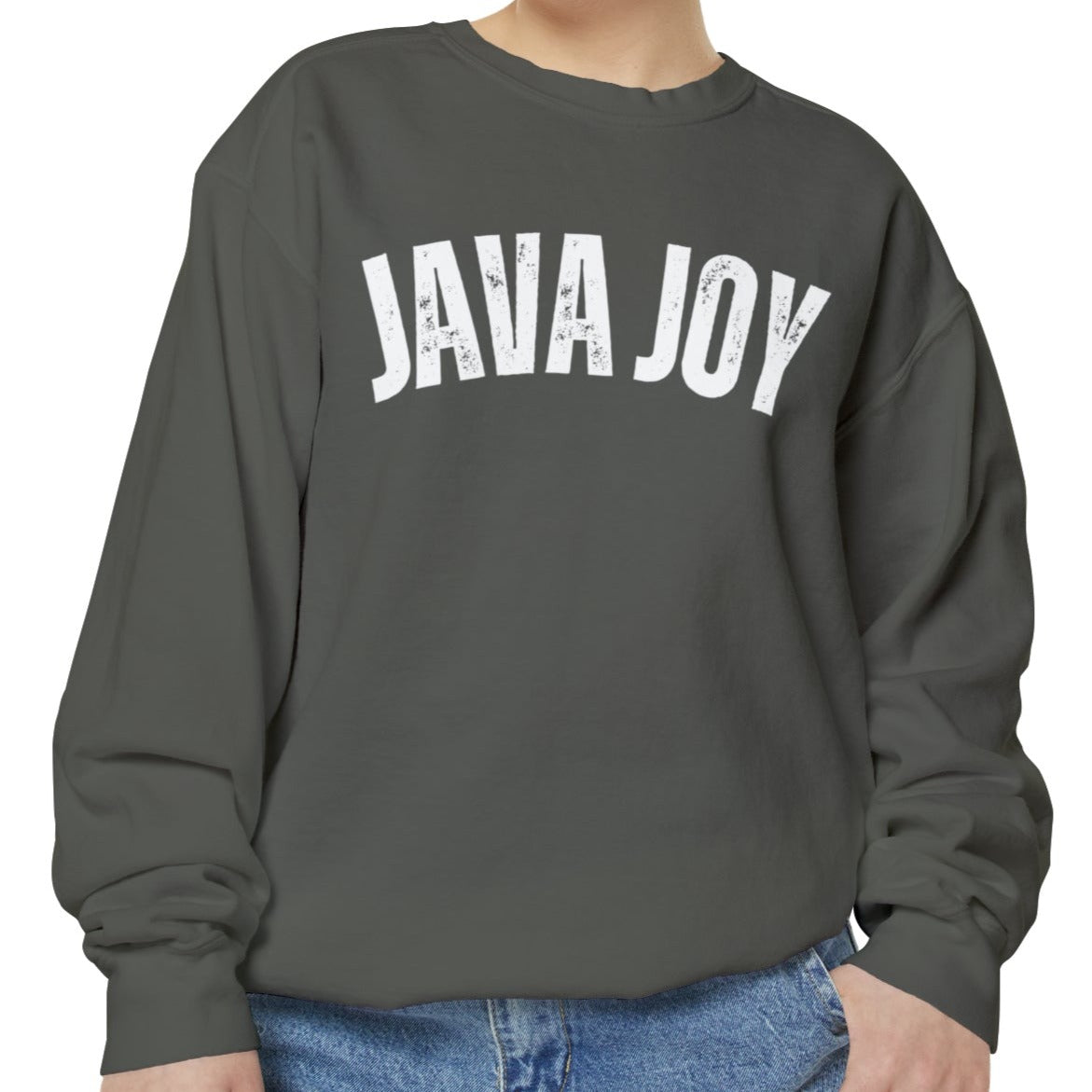 Java Joy Women's Comfort Colors Sweatshirt - Eddy and Rita