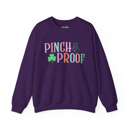 Pinch Proof Unisex Crewneck Sweatshirt - Perfect for St. Patrick's Day Celebrations