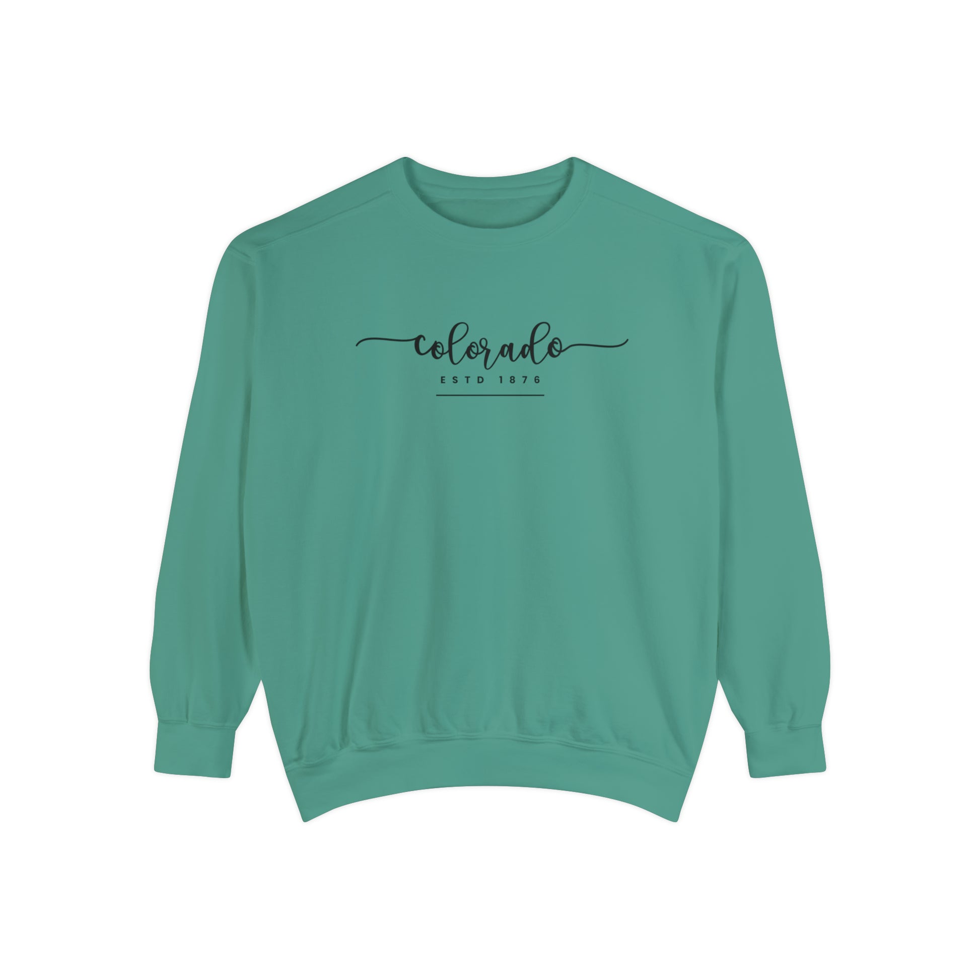 Comfort Colors Women's Sweatshirt - Colorado Pride Pullover - Eddy and Rita