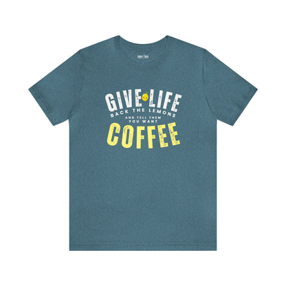 Give Life Back the Lemons Women's Bella Canvas T-Shirt - Eddy and Rita